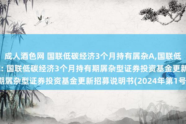 成人酒色网 国联低碳经济3个月持有羼杂A，国联低碳经济3个月持有羼杂C: 国联低碳经济3个月持有期羼杂型证券投资基金更新招募说明书(2024年第1号)