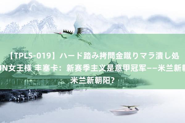 【TPLS-019】ハード踏み拷問金蹴りマラ潰し処刑 JUN女王様 丰塞卡：新赛季主义是意甲冠军——米兰新朝阳？