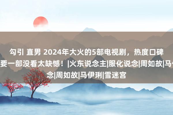 勾引 直男 2024年大火的5部电视剧，热度口碑双丰充，你要一部没看太缺憾！|火东说念主|服化说念|周如故|马伊琍|雪迷宫