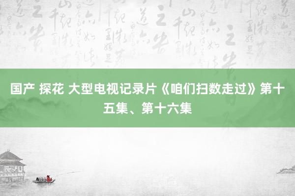 国产 探花 大型电视记录片《咱们扫数走过》第十五集、第十六集